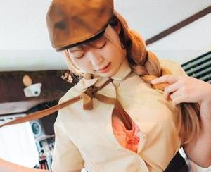 制服写真精选-Mozzi(모찌)的眼里，est.2023年的微妙暗示