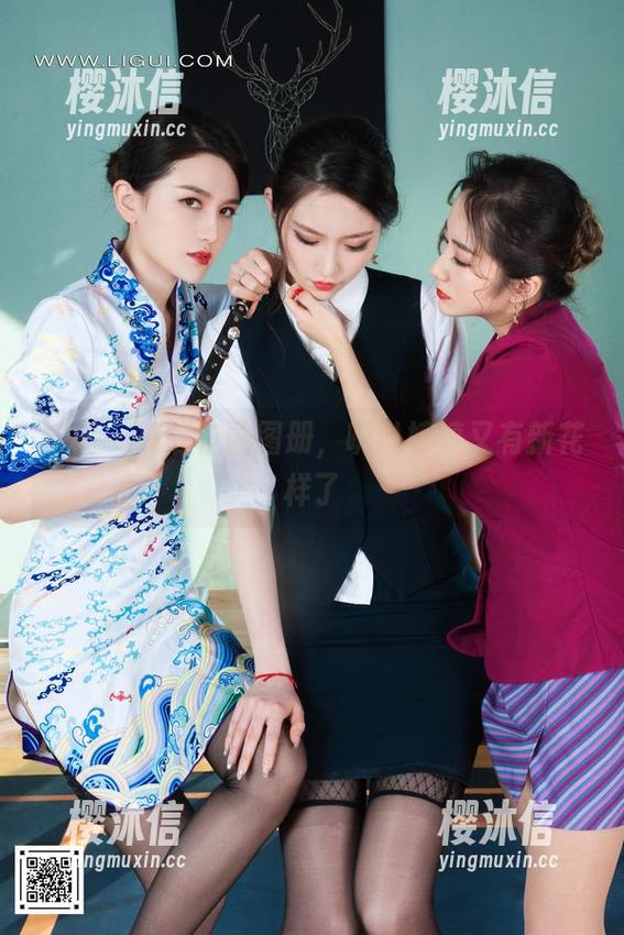 丽柜 - 高清校园图册，听说婷婷又有新花样了
